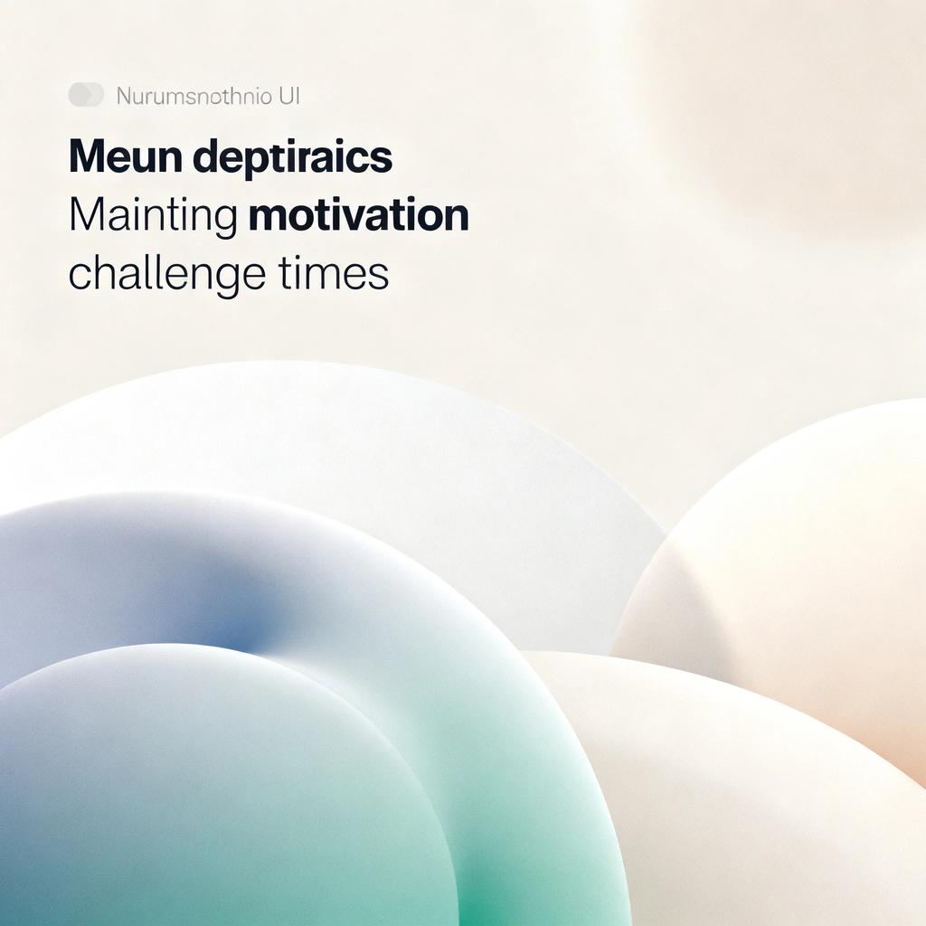 Kuidas säilitada motivatsiooni raskustes